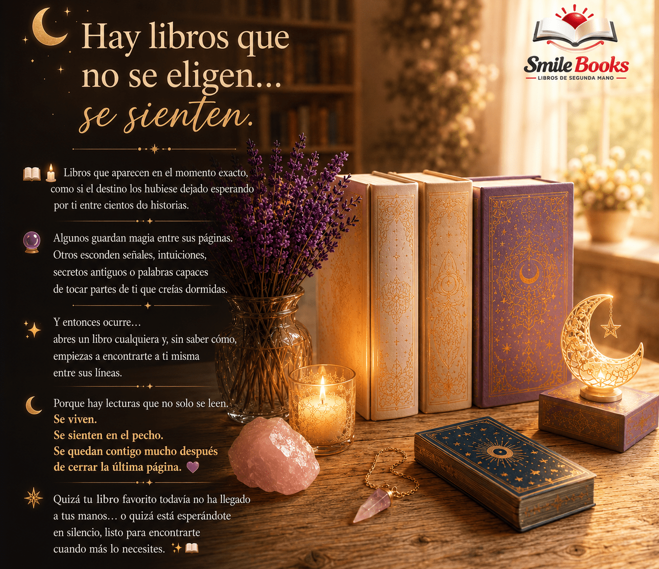 ✨ Libros Místicos: Historias por descubrir - Smile Books