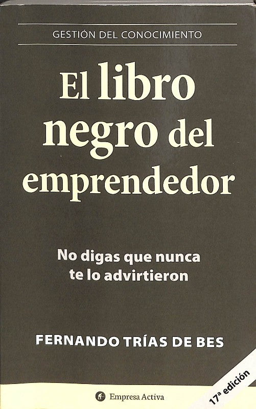 El Libro Negro del Emprendedor
