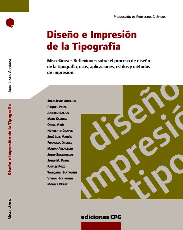 Diseño e Impresión de la Tipografía