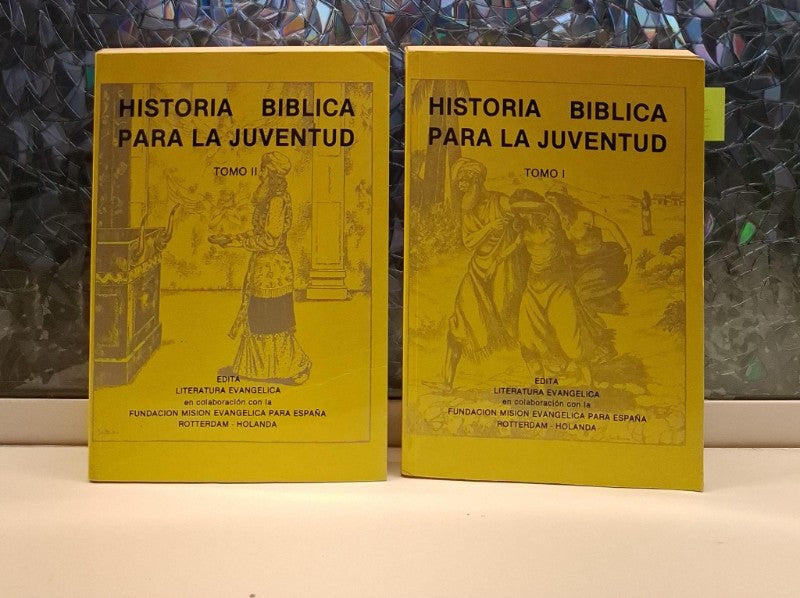 Historia Bíblica para la Juventud - Obra Completa Vol. 1 al 4