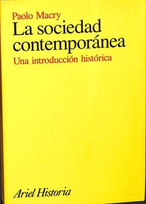 LA SOCIEDAD CONTEMPORÁNEA | PAOLO MACRY