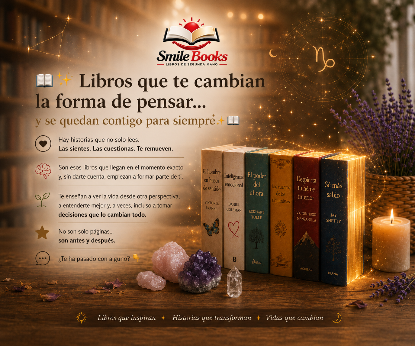 🧠 Libros que te Cambian la Forma de Pensar