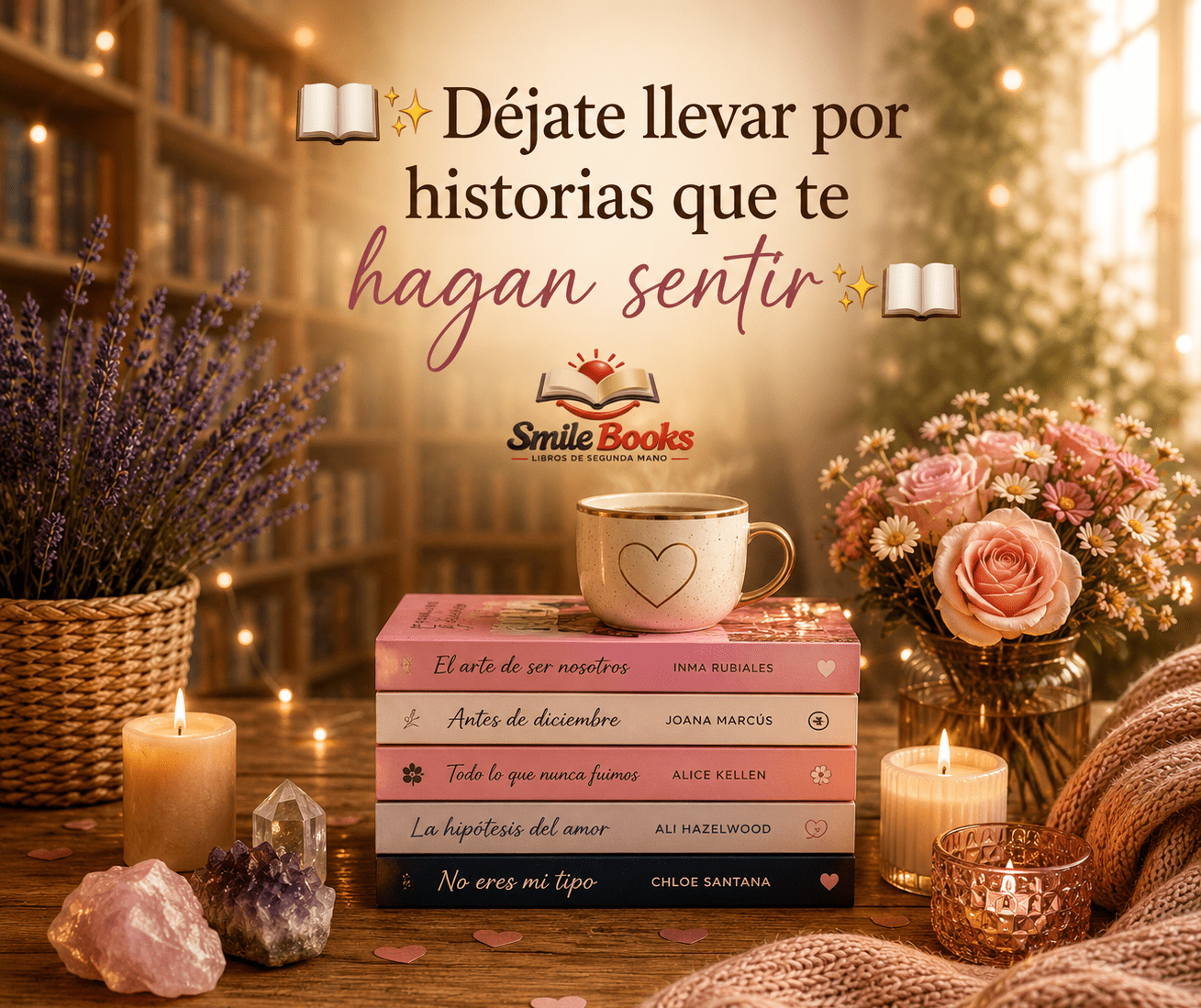💕 Sentir y Enamorarte mientras Lees - Smile Books