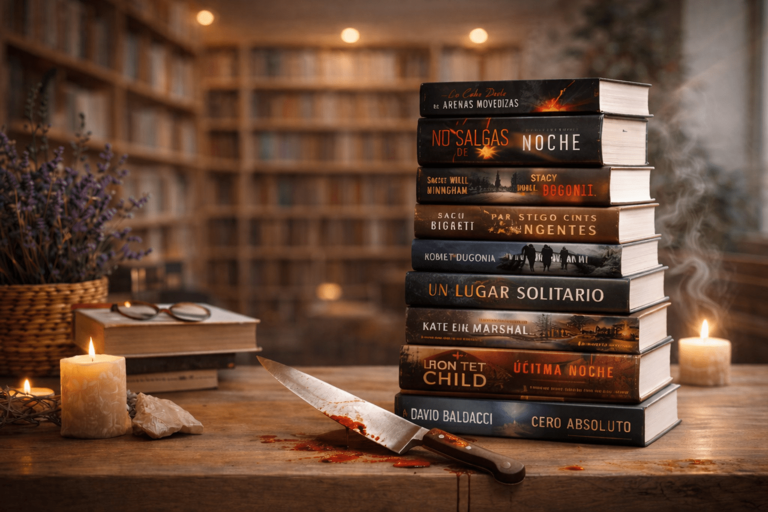 Descubre los mejores thrillers que te dejarán sin aliento - Librería Smile Books.