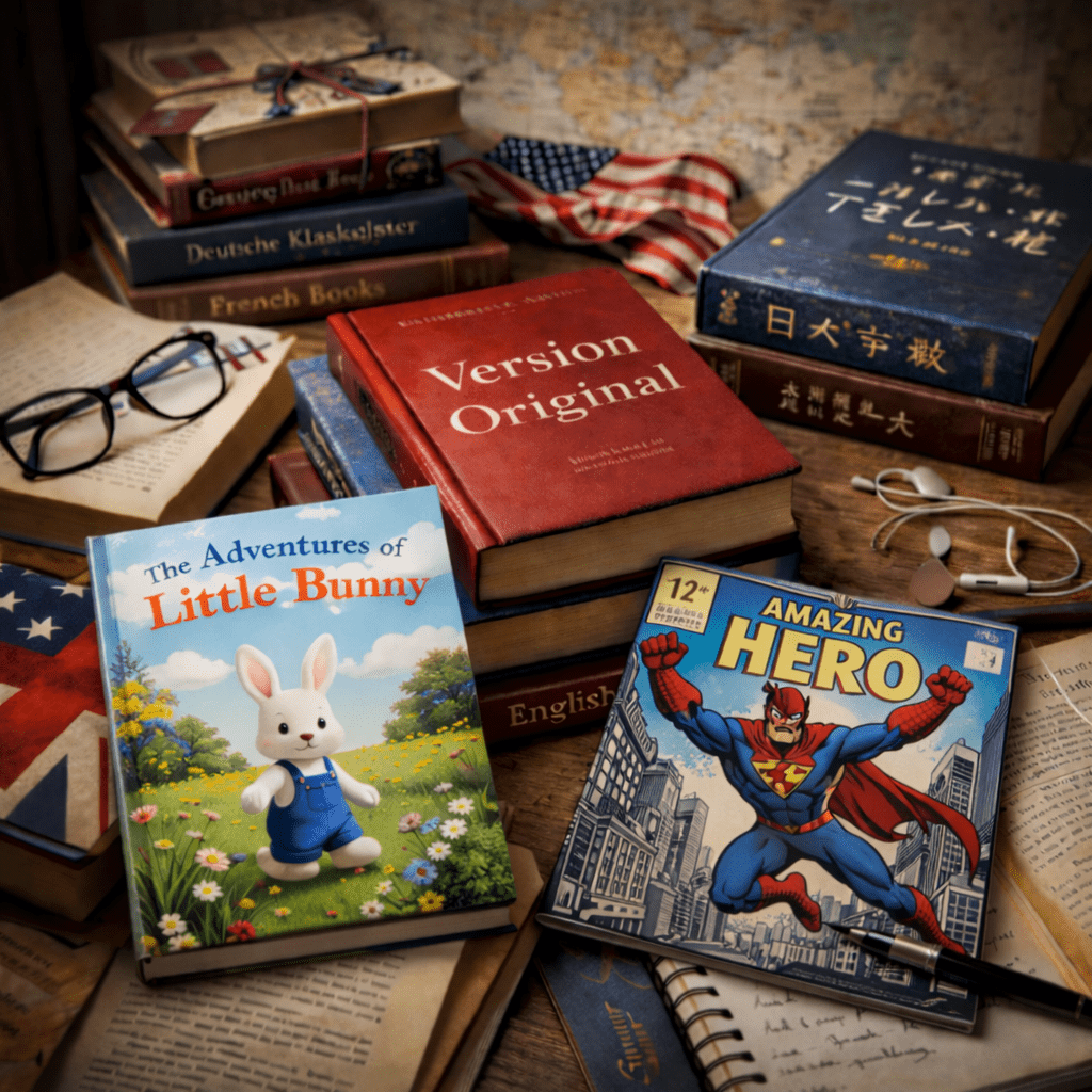 Versión Original - Librería Smile Books.