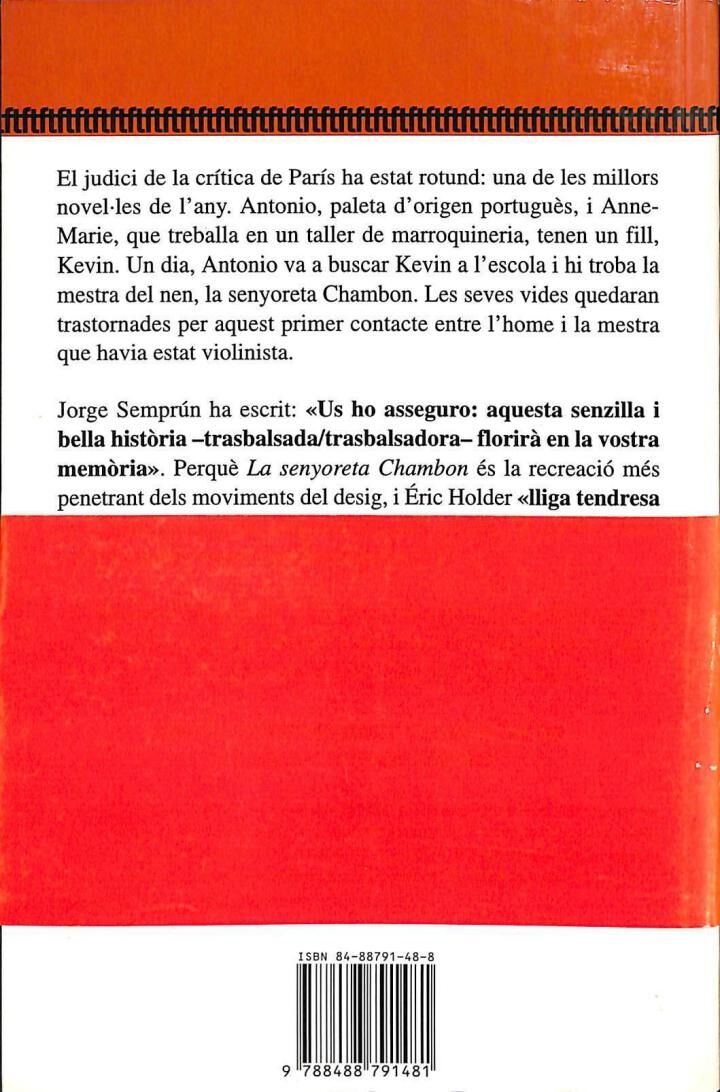 La Senyoreta Chambon .