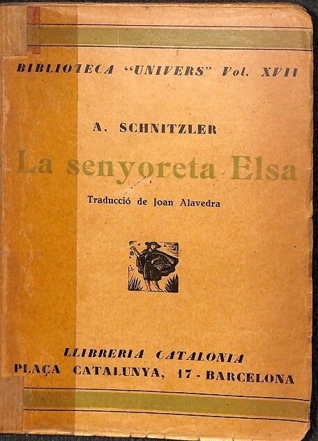 La Senyoreta Elsa - Biblioteca Univers Vol XVII