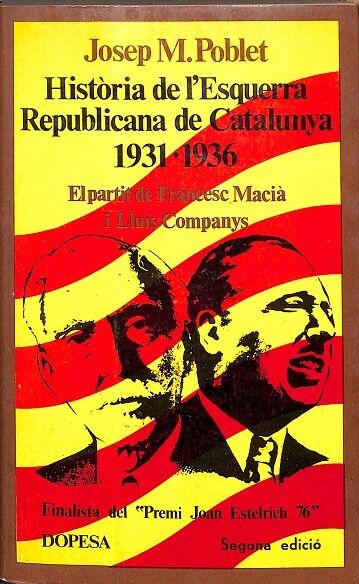 Història de L'Esquerra Republicana de Catalunya 1931-1936