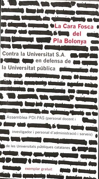 La Cara Fosca del Pla Bolonya