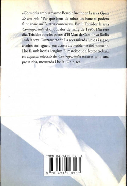 Les Contraportades d'El Matí de Catalunya Ràdio .