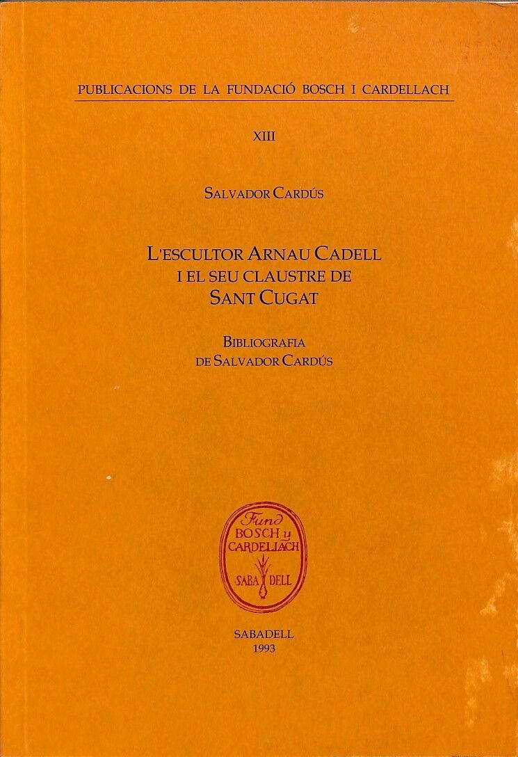 Bibliogragia de Salvador Cardús