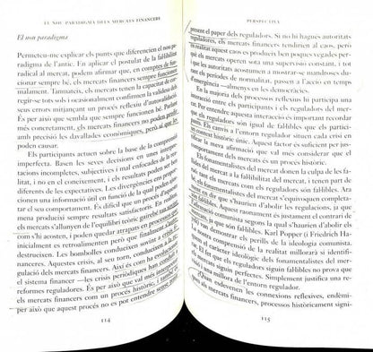 El Nou Paradigma dels Mercats Financers. per Entendre la Crisi Econòmica Actual .