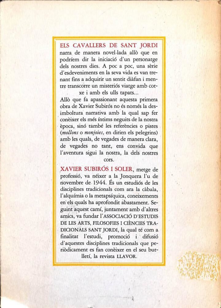 Els Cavallers de Sant Jordi .