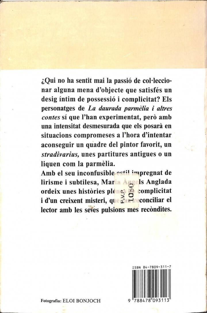 La Daurada Parmelia i Altres Contes