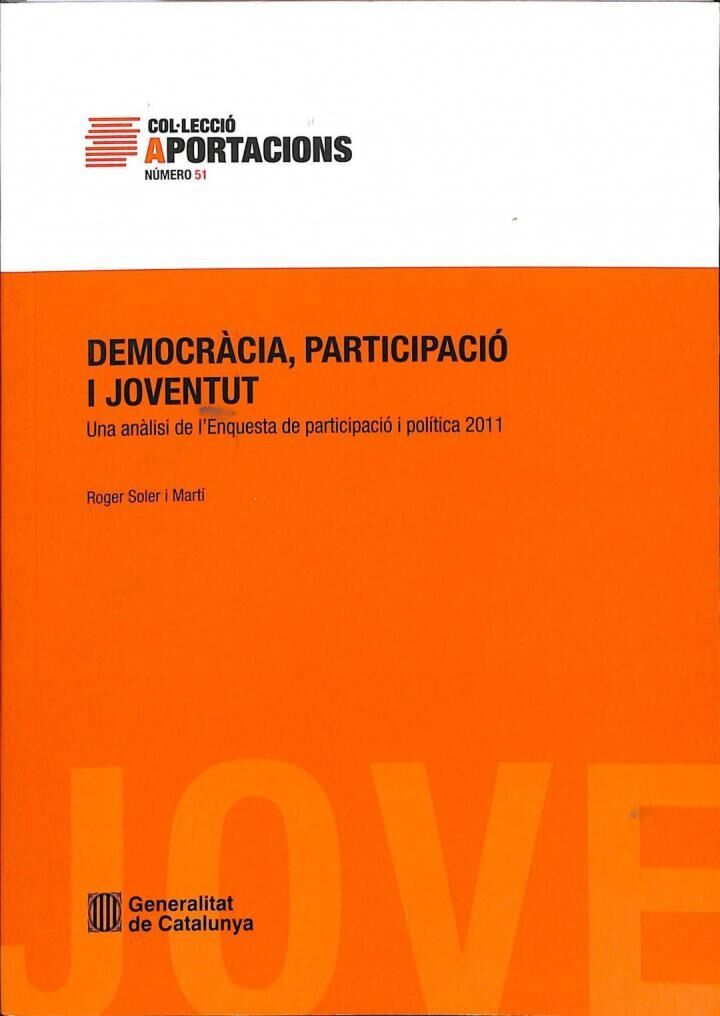 Democràcia, Participació i Joventut (51) / Generació Ni - Ni, Estigmatització i Exclusió Social (48)
