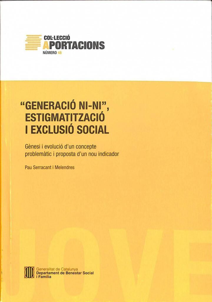 Democràcia, Participació i Joventut (51) / Generació Ni - Ni, Estigmatització i Exclusió Social (48)