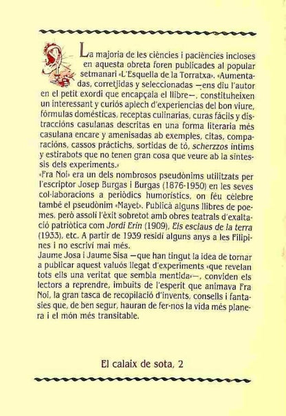 Ciències i Paciències del Calaix d'Un Savi .
