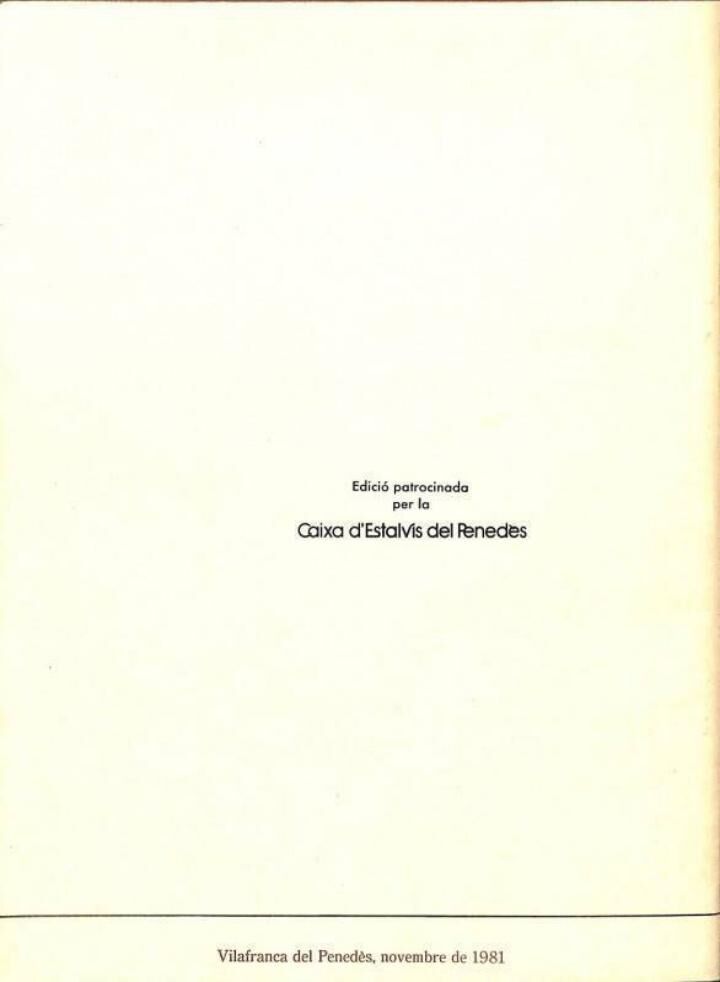 Perfil Biogràfic d'Un Penedesenc Universal, Enric - Cristòfor Ricart