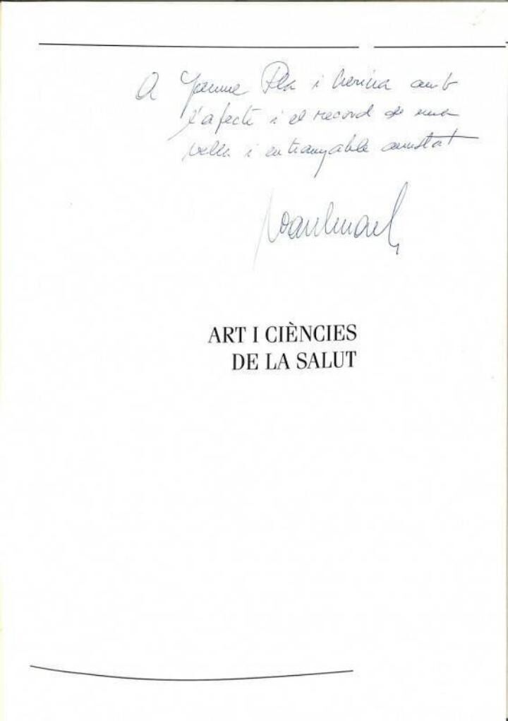 Art i Ciències de la Salut .