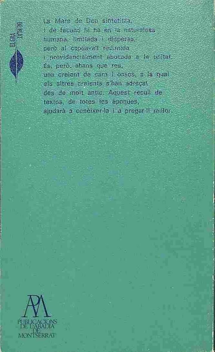 Pregar a la Mare de Déu .