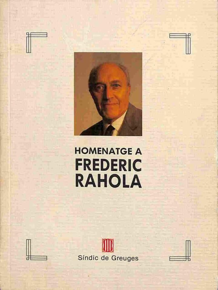 Homenatge a Frederic Rahola