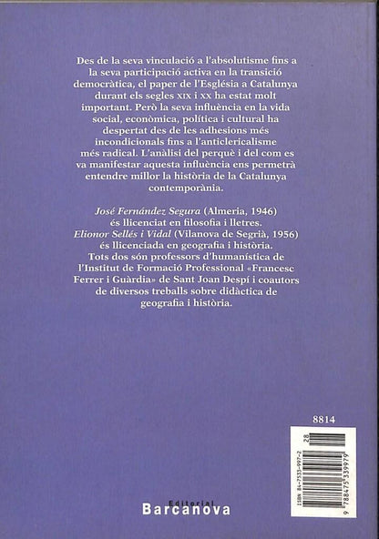 L'Església a Catalunya (Segles XIX i XX) .