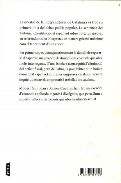 Sense Espanya - Balanç Econòmic de la Independència