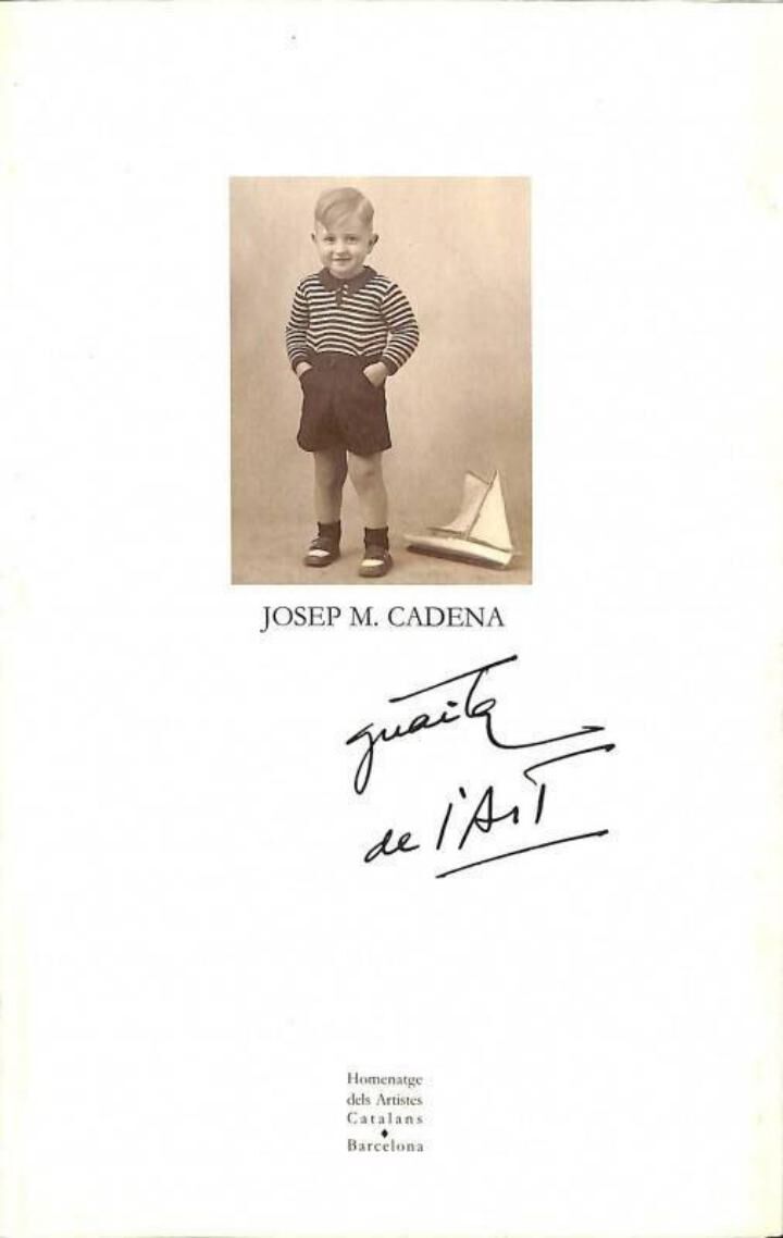 Homenatge a Josep M. Cadena i Catalan
