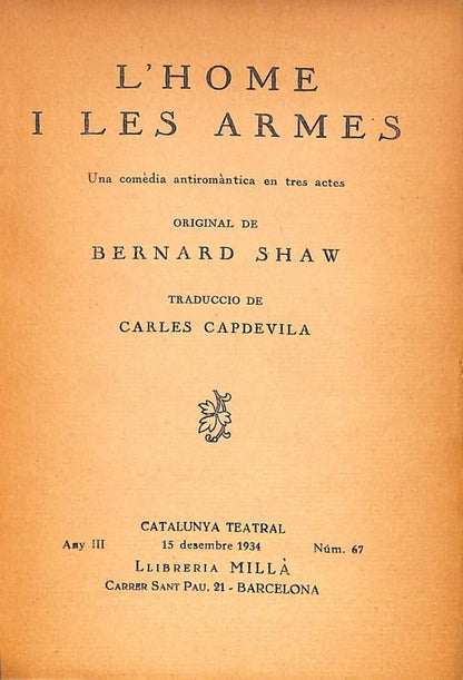 L'Home i les Armes .
