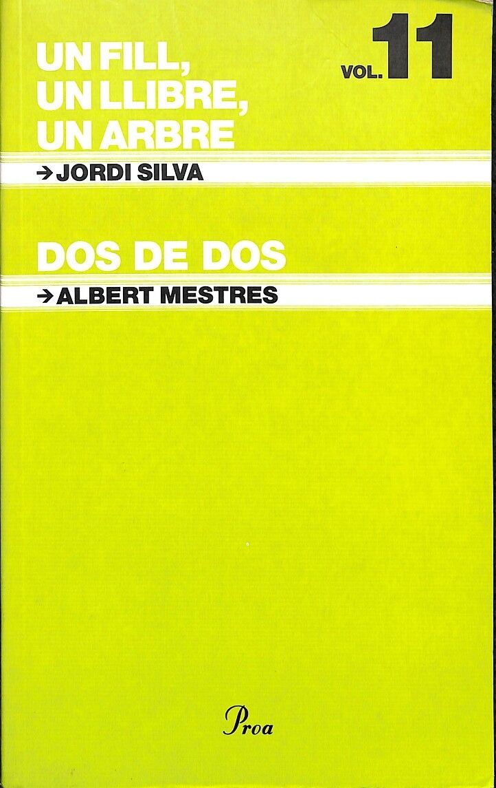 Un Fill, un Llibre, un Arbre / Dos de Dos Vol 11 -