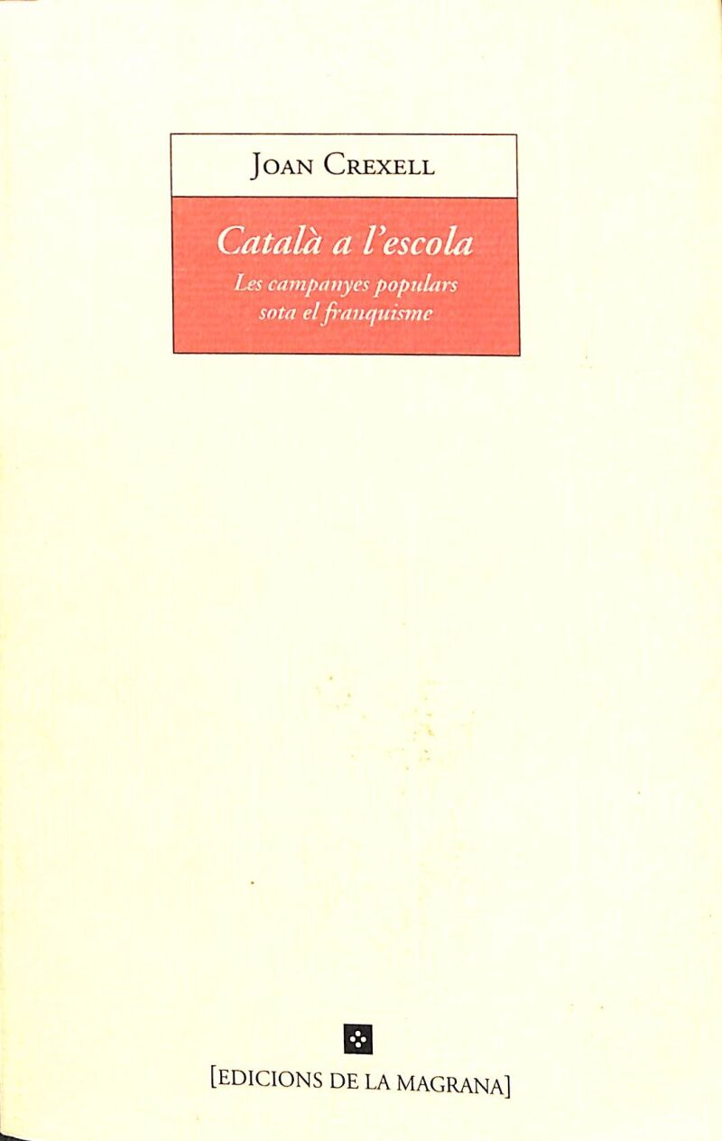 Català a L`escola