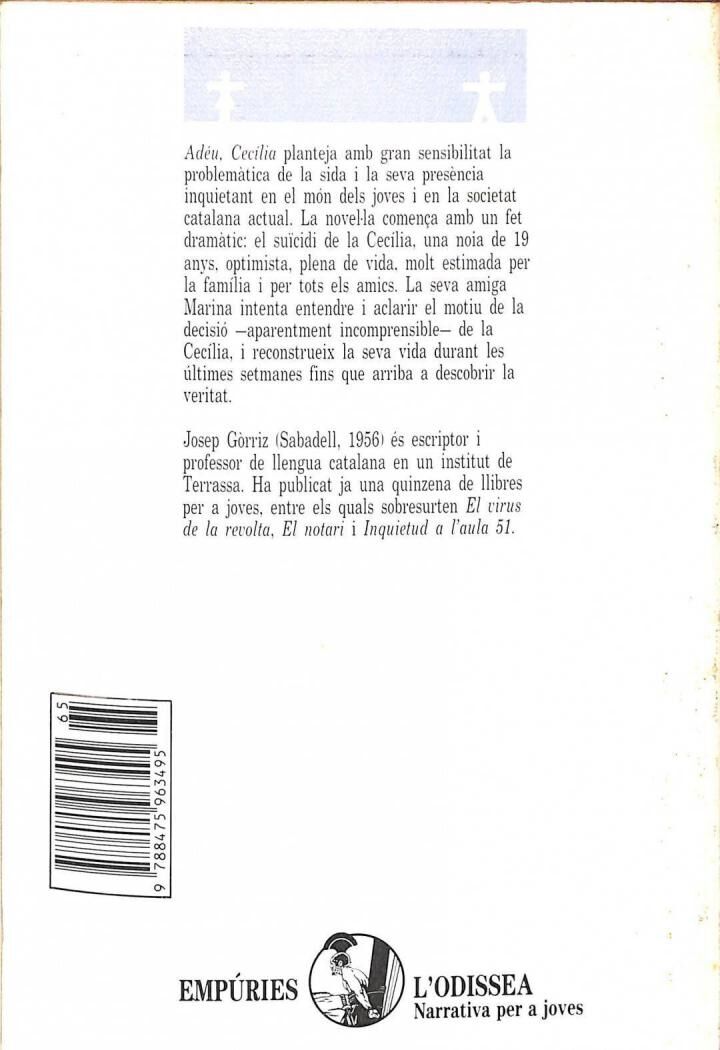 Adéu, Cecília .