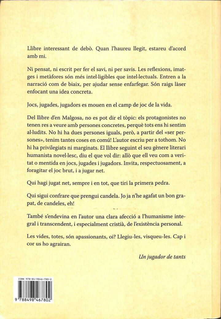 Vides en Joc: Assaig Humanístic Novel·lesc (Llibre i - II)