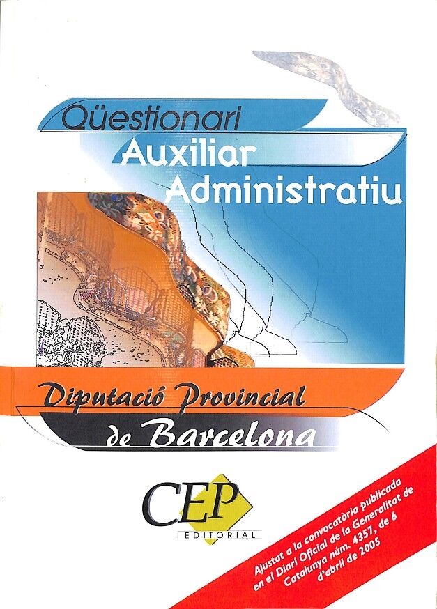 Qüestionari Auxiliar Administratiu Diputació Provincial de Barcelona