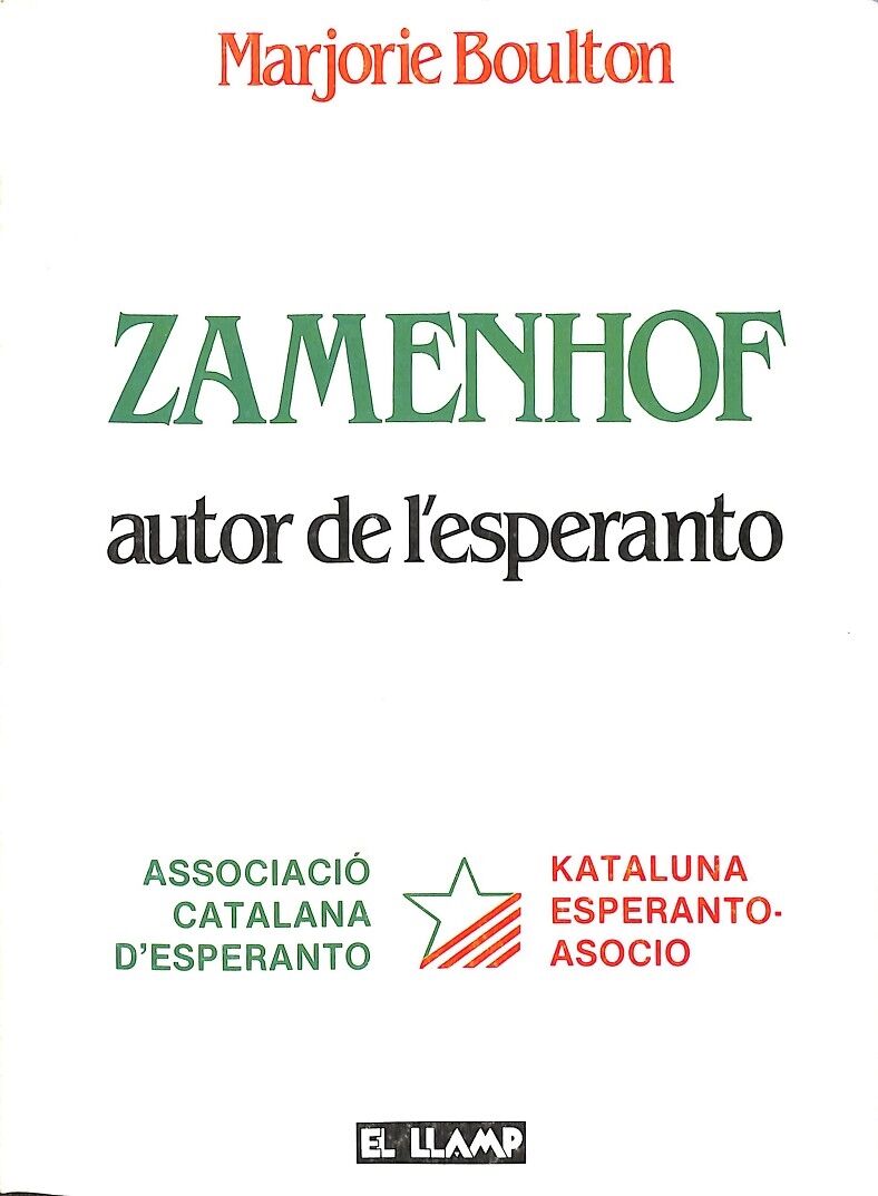 Zamenhof Autor de L'Esperanto