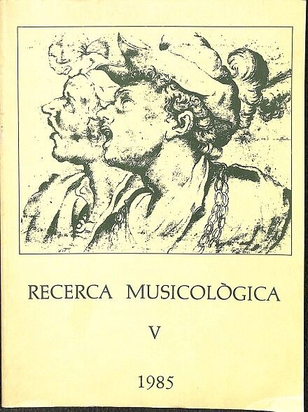 Recerca Musicològica V