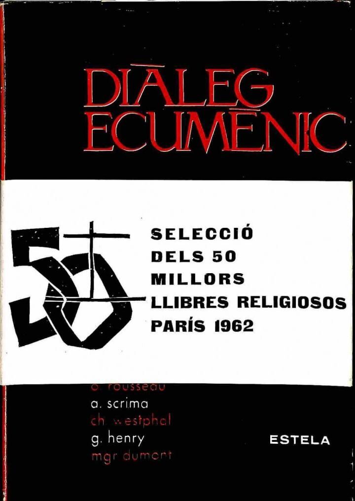 Diàleg Ecumènic .