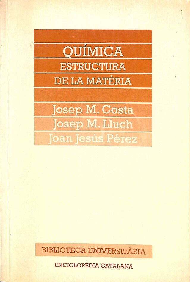 Química - Estructura de la Matèria