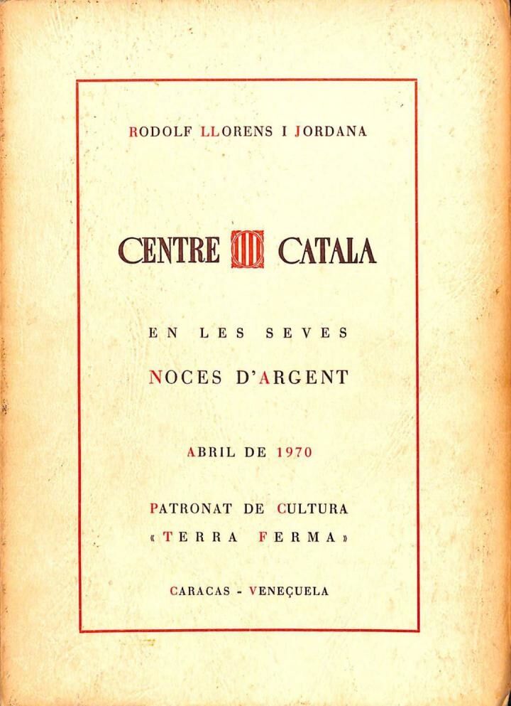 Centre Català, en les Seves Noces d'Aregnt .