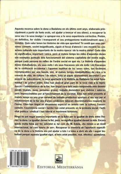 La Dona a Baladona: Cent Anys de Protagonisme Invisible (1897 - 1997) .