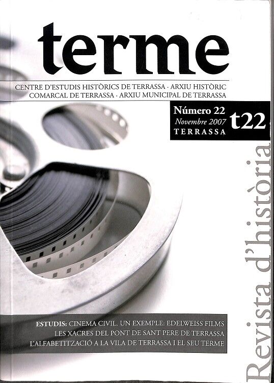 Centre D`estudis Historics de Terrassa. Terme Nº 22
