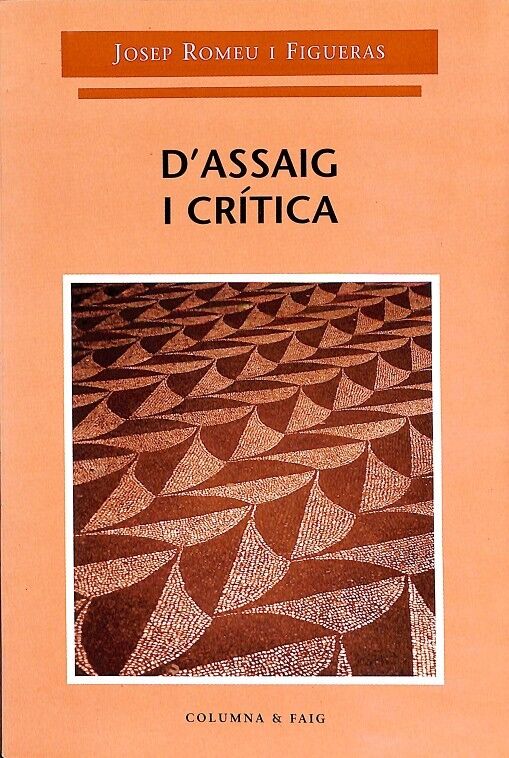 d'Assaig i Crítica