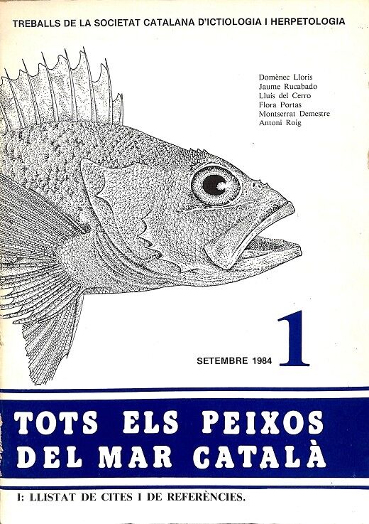 Tots els Peixos del Mar I: Llistat de Cites i de Referencies