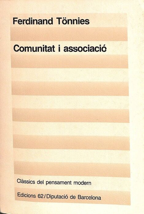 Comunitat i Associació