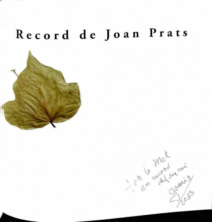 Record de Joan Prats .