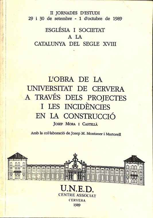 Església i Societat a la Catalunya del Segle XVIII
