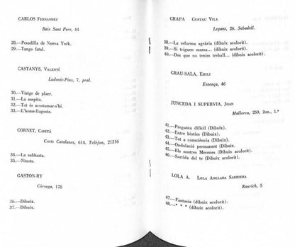 Catàleg del 1er Saló d'Humoristes 1933 de L'Associació d'Humoristes de Barcelona .