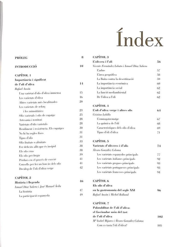 Els Olis d'Oliva en la Gastronomia del Segle XXI