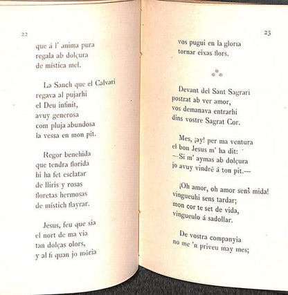 Ramellet Eucarístich Poesías Místicas