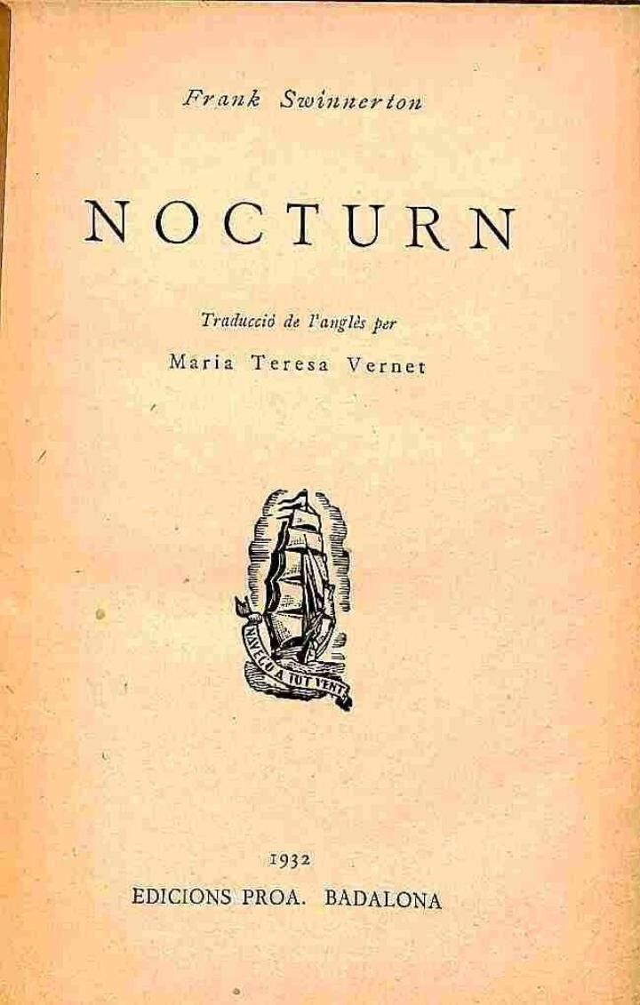 Nocturn - Traducció de Maria Teresa Vernet .